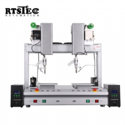 Industrial Automatic Soldering Machine Robotic 3 Axis Double Head Double Y
